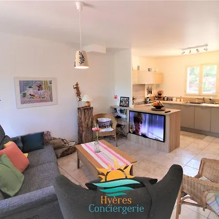 La Quiétude-villa 3 Ch-5min Plages Et Commerces Hyères