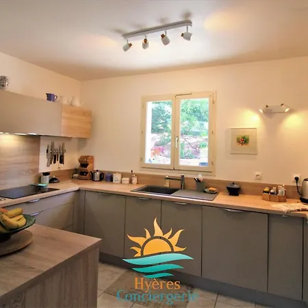 L'ecrin Costebelle-villa T4- Plage Wifi Clim By Hc הייר